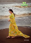 Anjana By Sanskar Bember Pattern Georgette Fancy Saree Wholesale In India